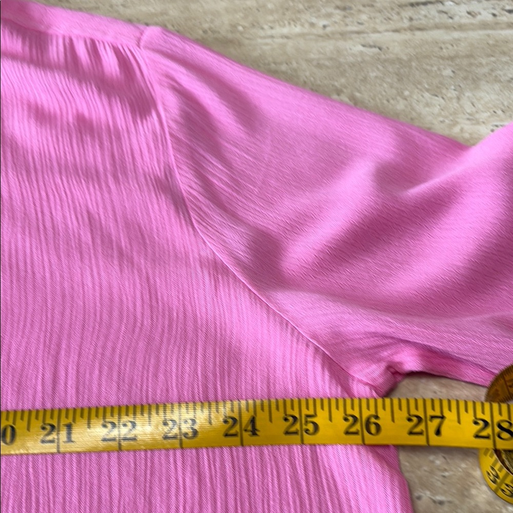 NWOT Boston Proper 2 Piece Pink Short Set with Elastic Waist - Picture 4 of 15